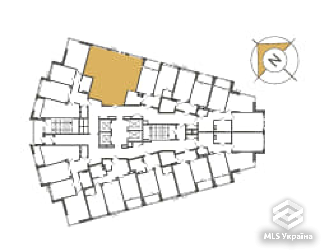 1-кімнатна квартира за адресою вул. Каунаська (площа 72 м²) - Atlanta.ua - фото 2