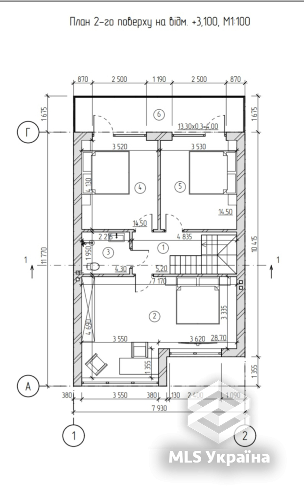 Дом по адресу ул. Хмельницького Богдана (площадь 134 м²) - Atlanta.ua - фото 9