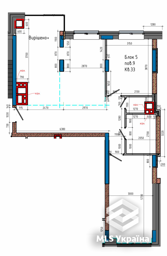 1-room apartment apartment by the address st. Nezalezhnosti prosp (area 80 m²) - Atlanta.ua - photo 6