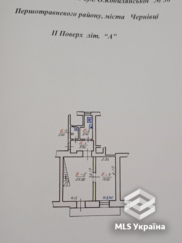1-комнатная квартира по адресу ул. Кобылянской Ольги (площадь 135 м²) - Atlanta.ua - фото 13