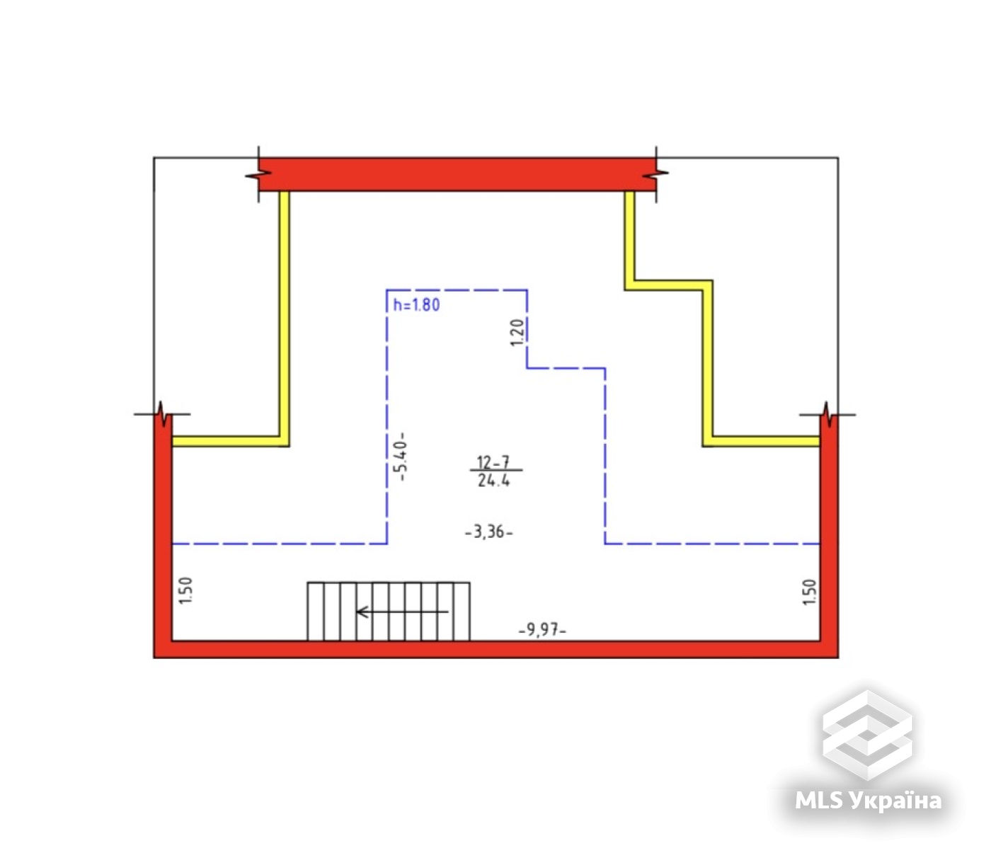 1-room apartment apartment by the address st. Staritskogo (area 88 m²) - Atlanta.ua - photo 3