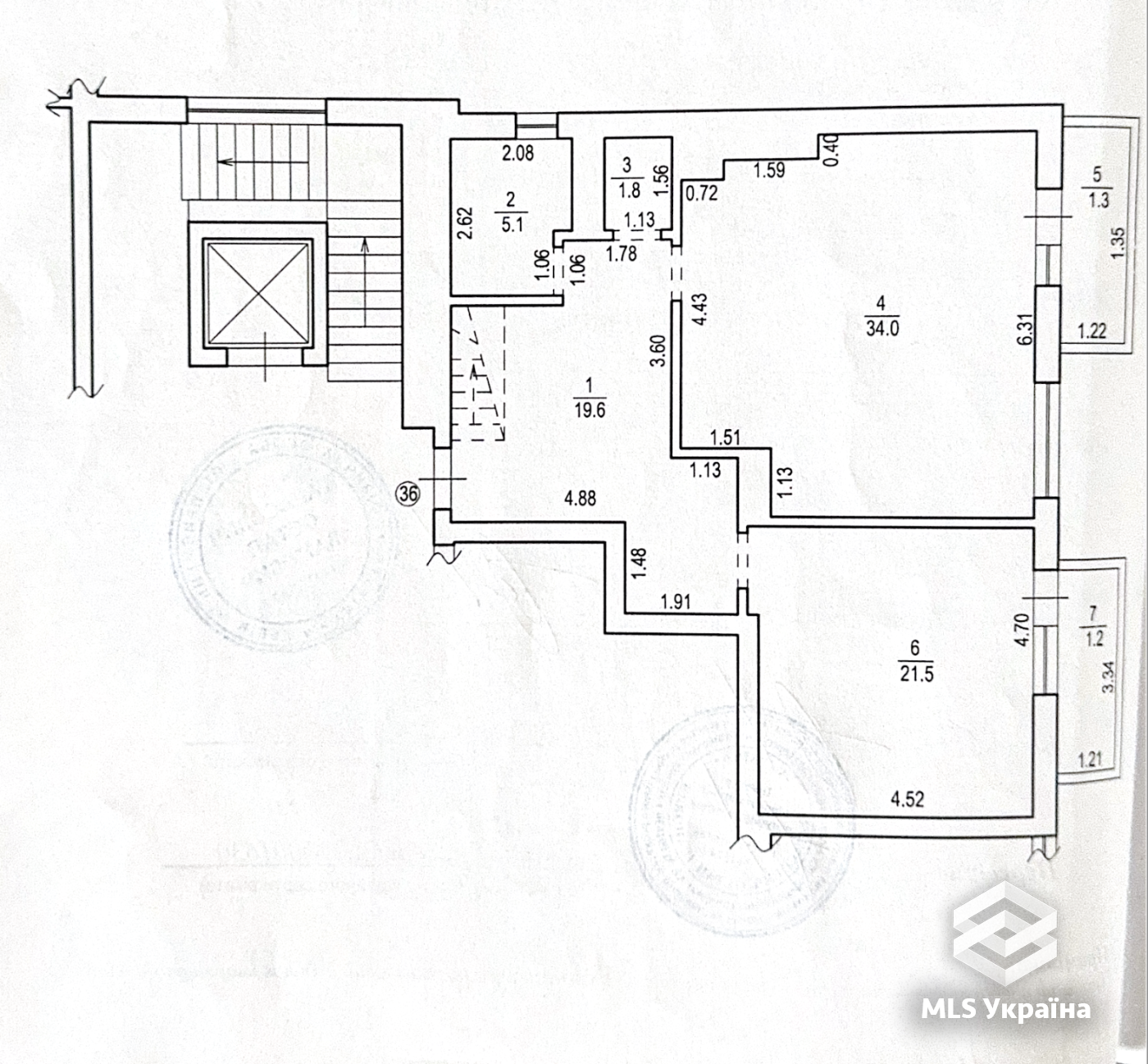 1-комнатная квартира по адресу Карманского П. Ул. (площадь 167 м²) - Atlanta.ua - фото 26