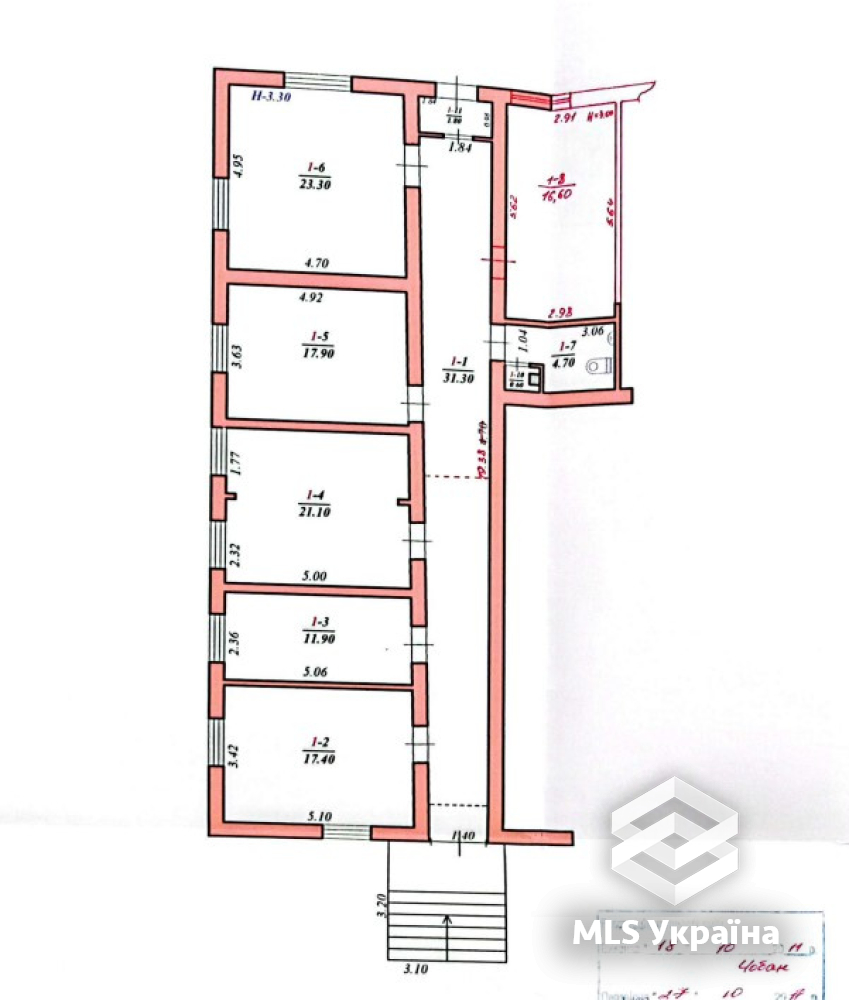 Комерційна нерухомість за адресою вул. Машинобудівників (площа 150 м²) - Atlanta.ua - фото 15