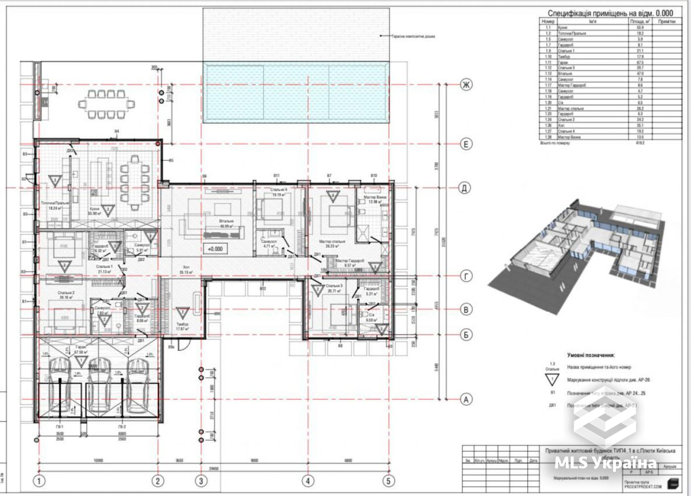 Дом по адресу (площадь 450 м²) - Atlanta.ua - фото 3