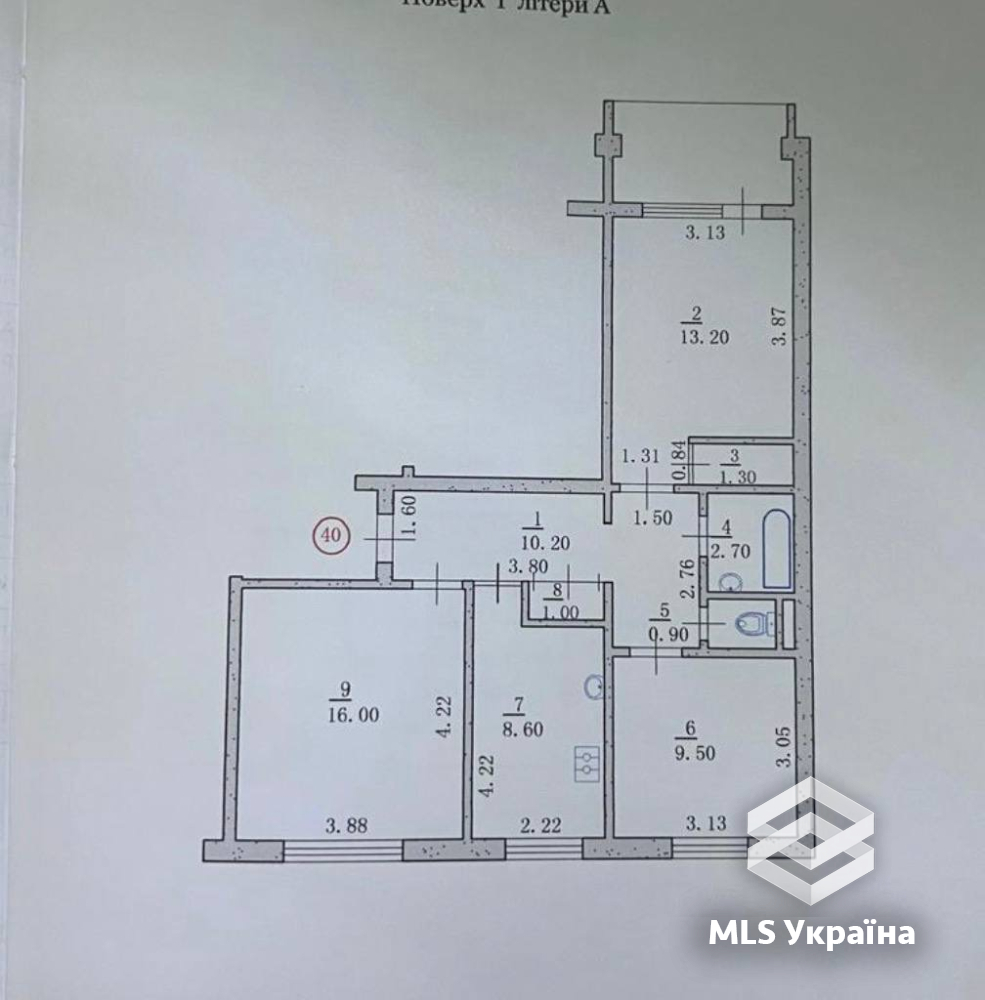 1-кімнатна квартира за адресою вул. Південно-Кільцева (площа 68 м²) - Atlanta.ua - фото 7
