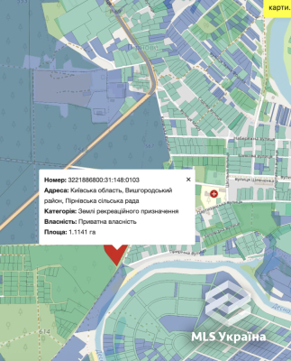 Київська обл., с. Пірнове, вул. Прирічна