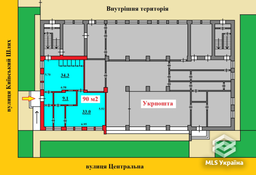 Київська обл., смт Баришівка, вул. Центральна