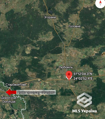 Волинська обл., с. Вишнів, 